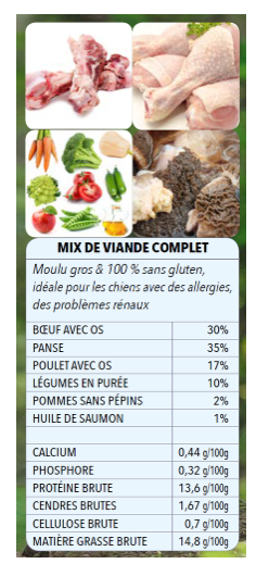 BARF Chien - Chat 500 g